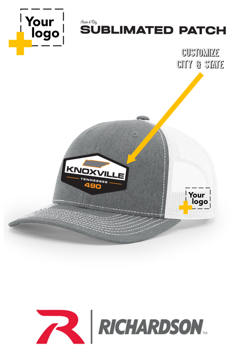 Custom Richardson 112 Trucker - Sublimated Patch