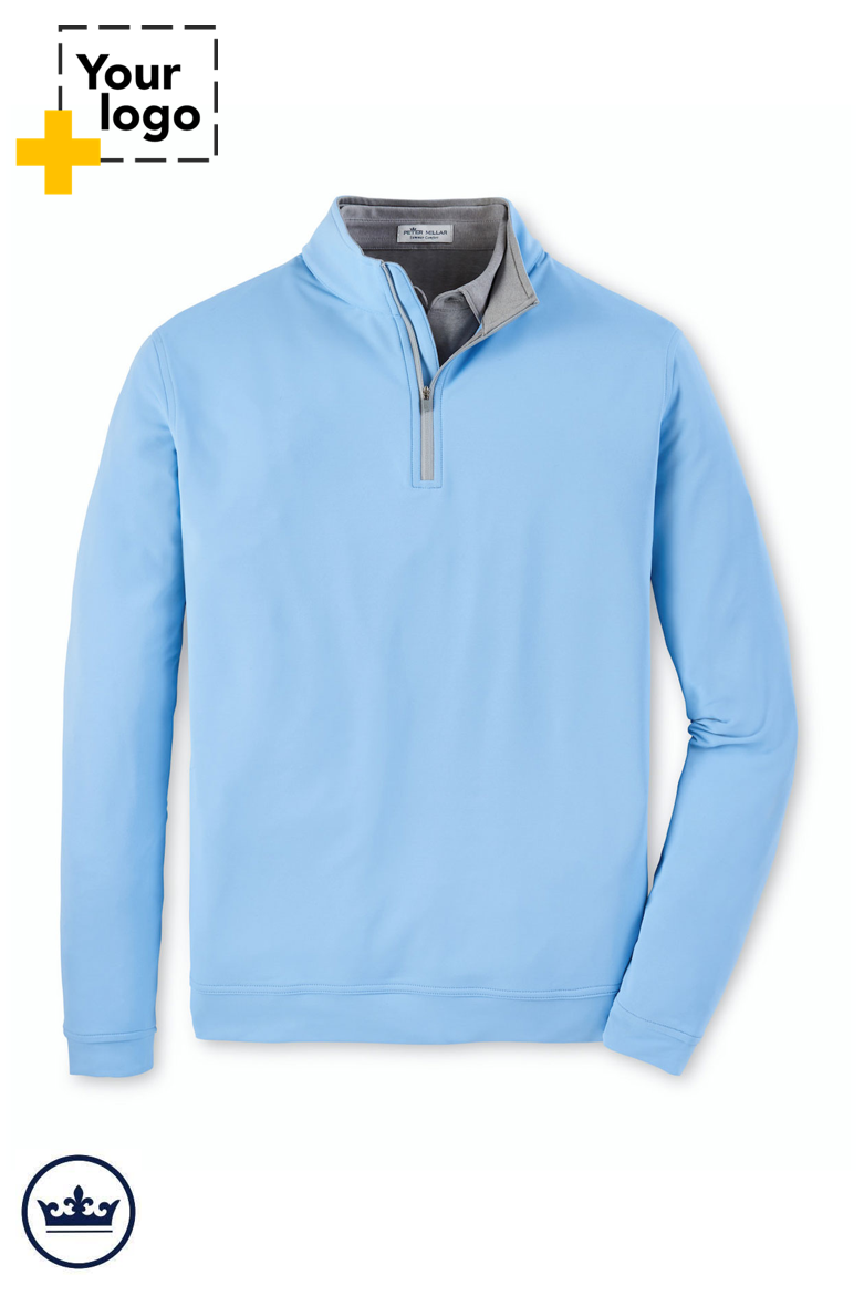 Peter Millar Men's Perth Stretch Loop Terry Quarter-Zip