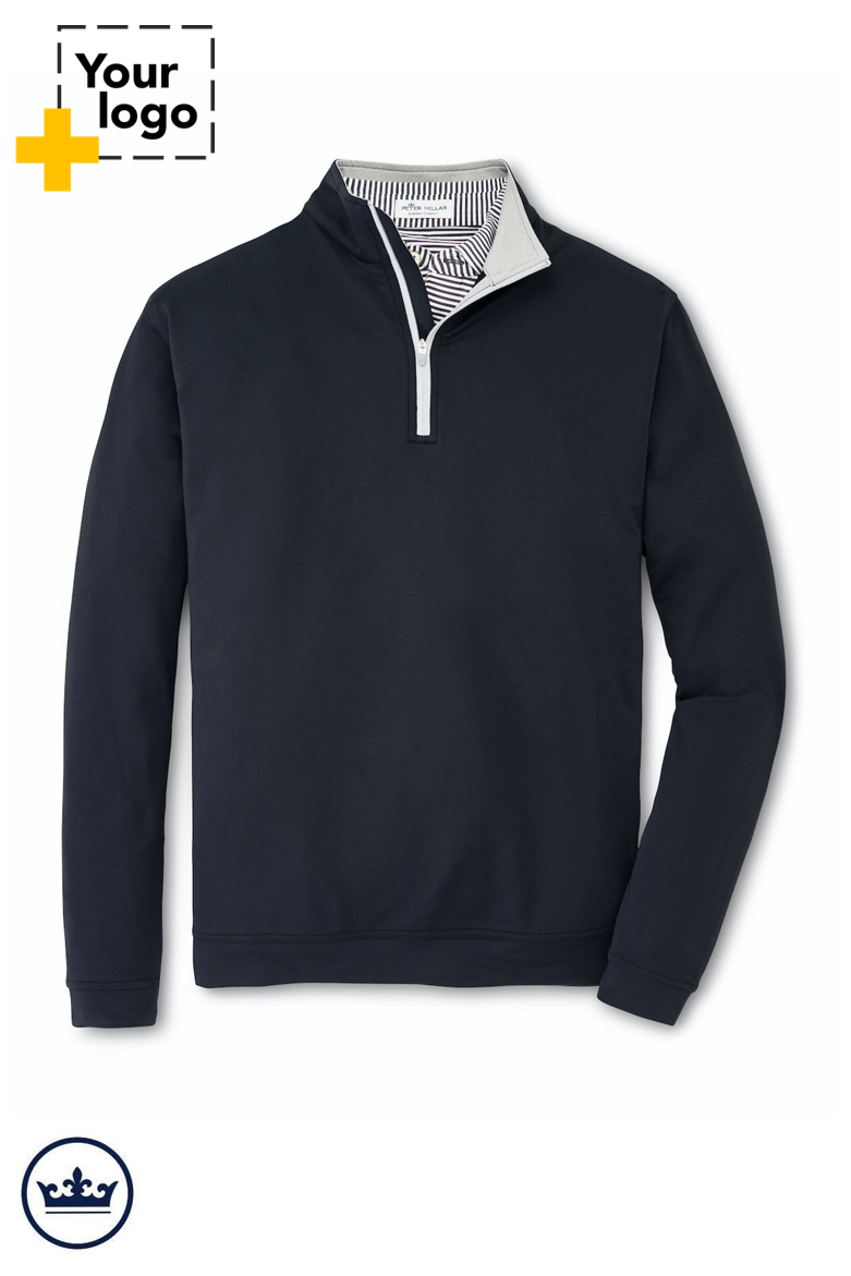 Peter Millar Men's Perth Stretch Loop Terry Quarter-Zip
