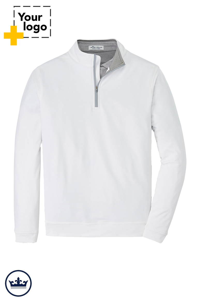 Peter Millar Men's Perth Stretch Loop Terry Quarter-Zip