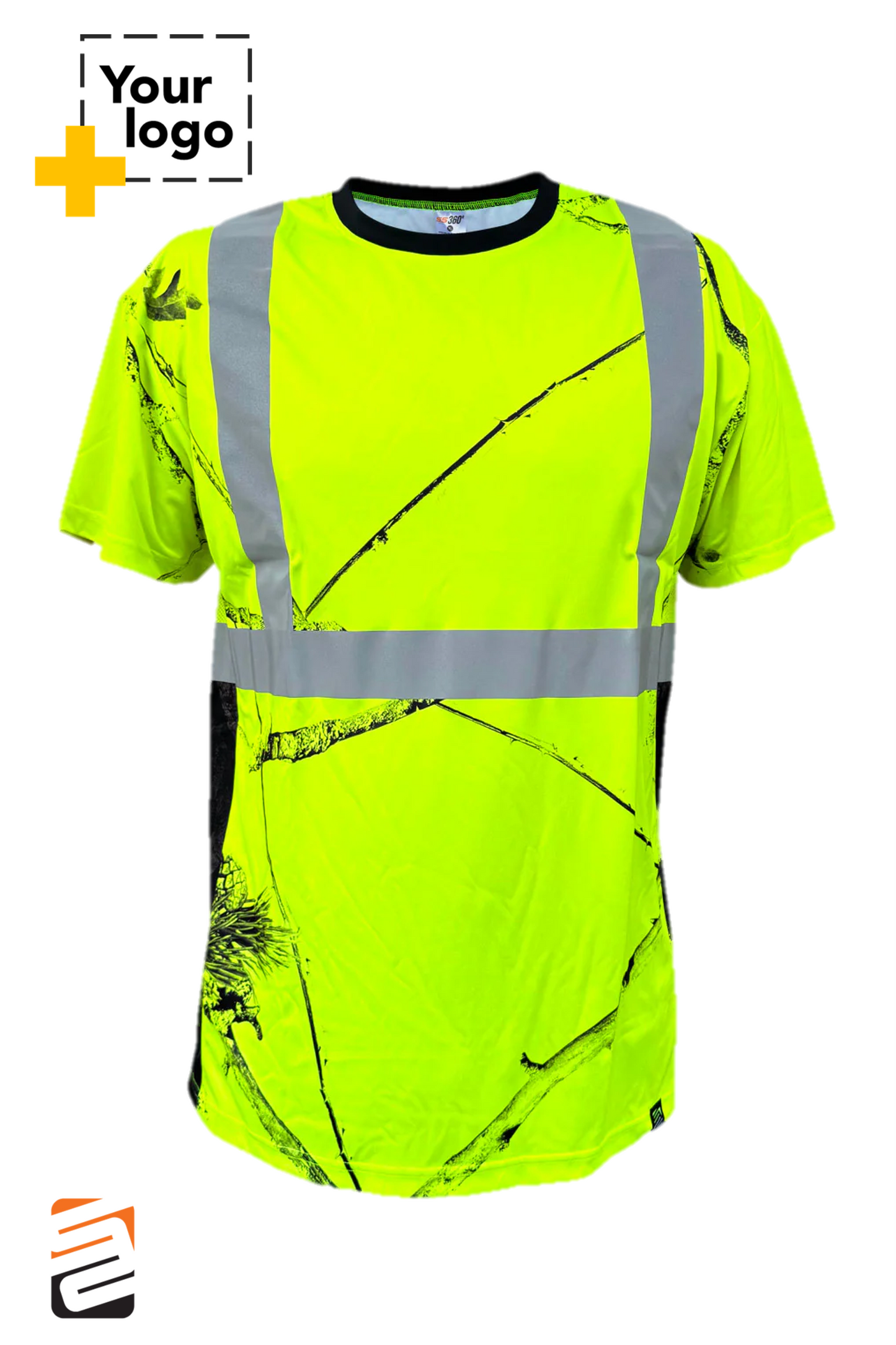 SS360º Daybreak - Yellow - Class 2 - Type-R - Reflective Safety Tee