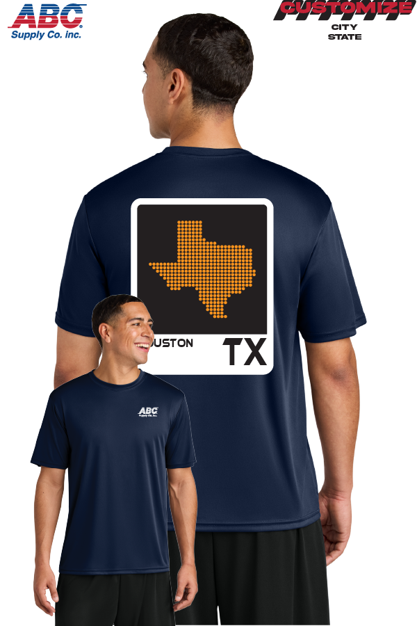 Custom A4 Cooling Performance Tee - ELEMENTS DOTS [ABC Supply]