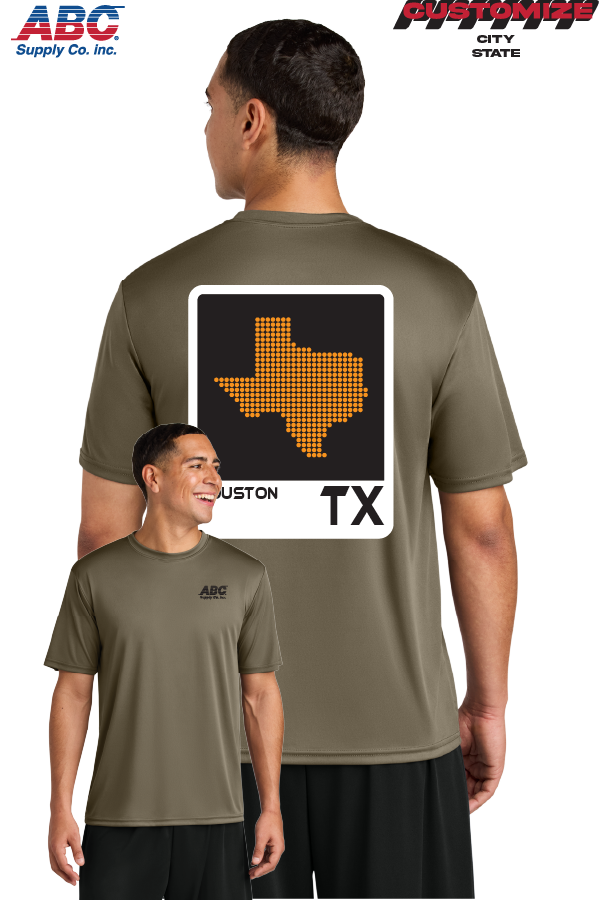 Custom A4 Cooling Performance Tee - ELEMENTS DOTS [ABC Supply]