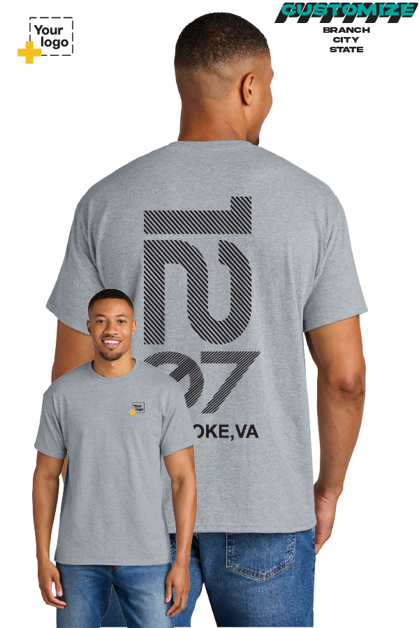 Custom Gildan® DryBlend® 50 Cotton/50 Poly T-Shirt - Branch #