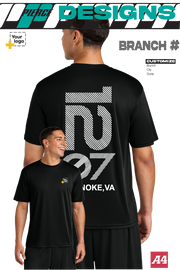 Custom A4 Cooling Performance Tee - Branch #