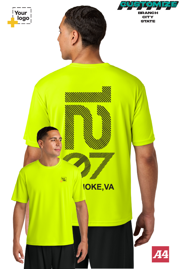 Custom A4 Cooling Performance Tee - Branch #