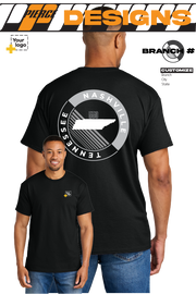 Custom Gildan® DryBlend® 50 Cotton/50 Poly T-Shirt - CIRCLE