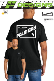 Custom Gildan® DryBlend® 50 Cotton/50 Poly T-Shirt - DIAGONAL