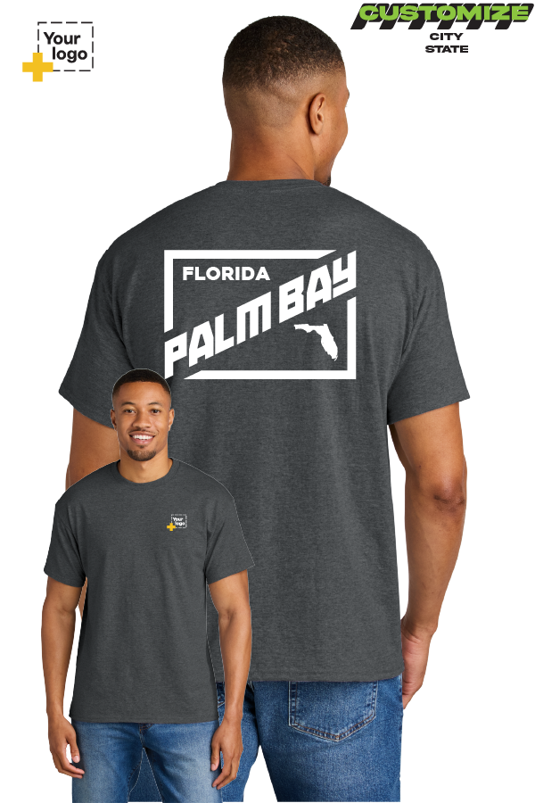 Custom Gildan® DryBlend® 50 Cotton/50 Poly T-Shirt - DIAGONAL