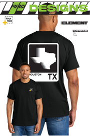 Custom Gildan® DryBlend® 50 Cotton/50 Poly T-Shirt - ELEMENTS FADE