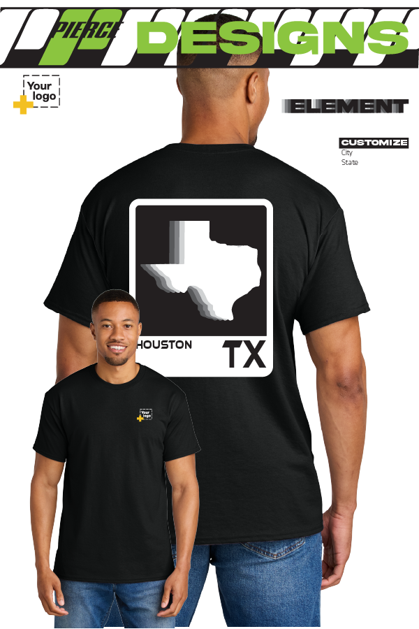 Custom Gildan® DryBlend® 50 Cotton/50 Poly T-Shirt - ELEMENTS FADE