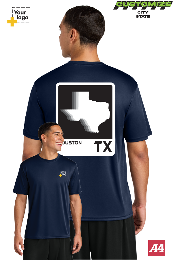 Custom A4 Cooling Performance Tee - ELEMENTS FADE