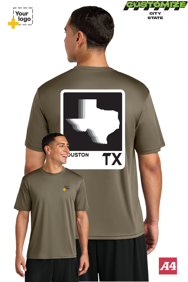 Custom A4 Cooling Performance Tee - ELEMENTS FADE