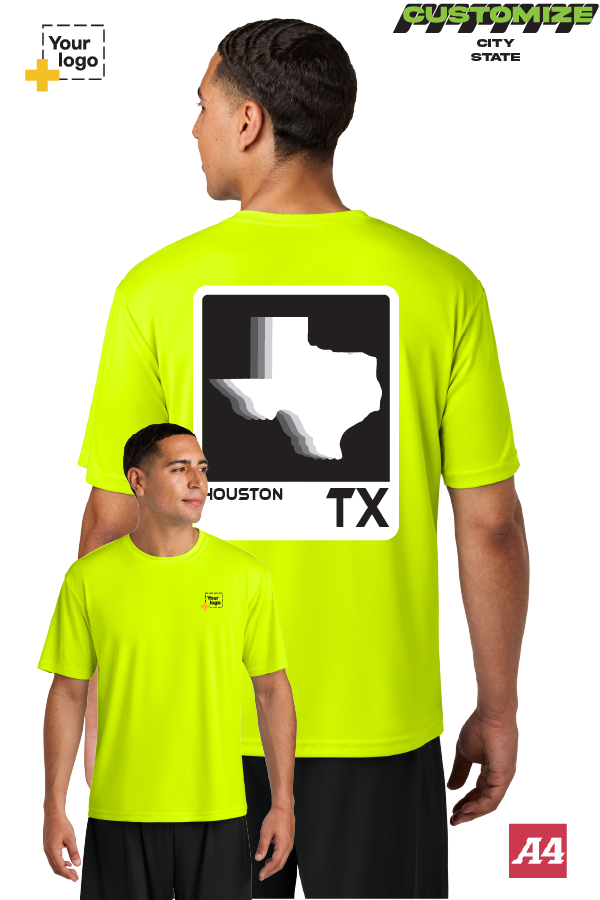 Custom A4 Cooling Performance Tee - ELEMENTS FADE