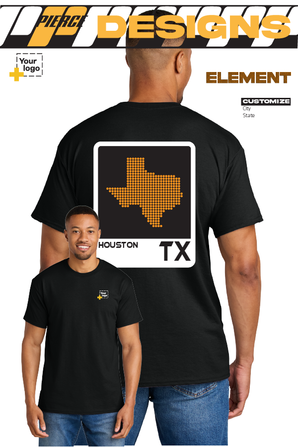 Custom Gildan® DryBlend® 50 Cotton/50 Poly T-Shirt - ELEMENTS DOTS