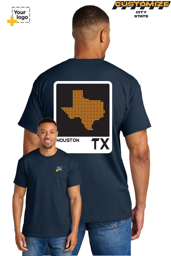 Custom Gildan® DryBlend® 50 Cotton/50 Poly T-Shirt - ELEMENTS DOTS