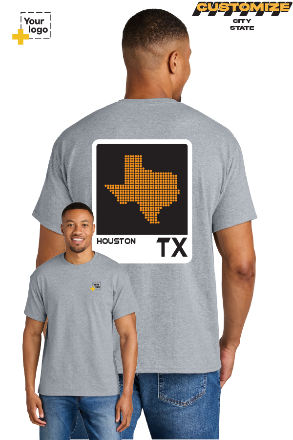 Custom Gildan® DryBlend® 50 Cotton/50 Poly T-Shirt - ELEMENTS DOTS