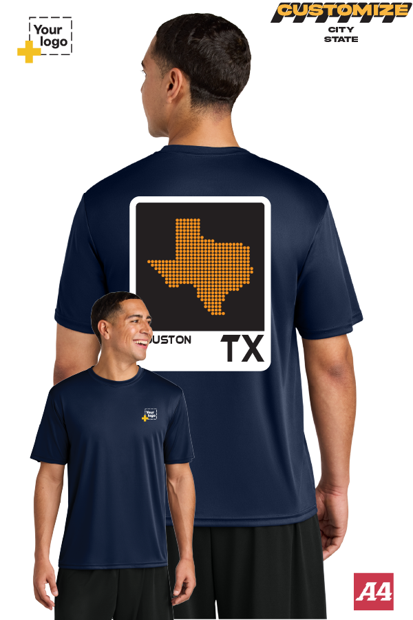 Custom A4 Cooling Performance Tee - ELEMENTS DOTS