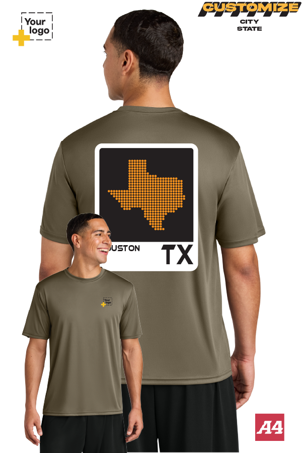 Custom A4 Cooling Performance Tee - ELEMENTS DOTS