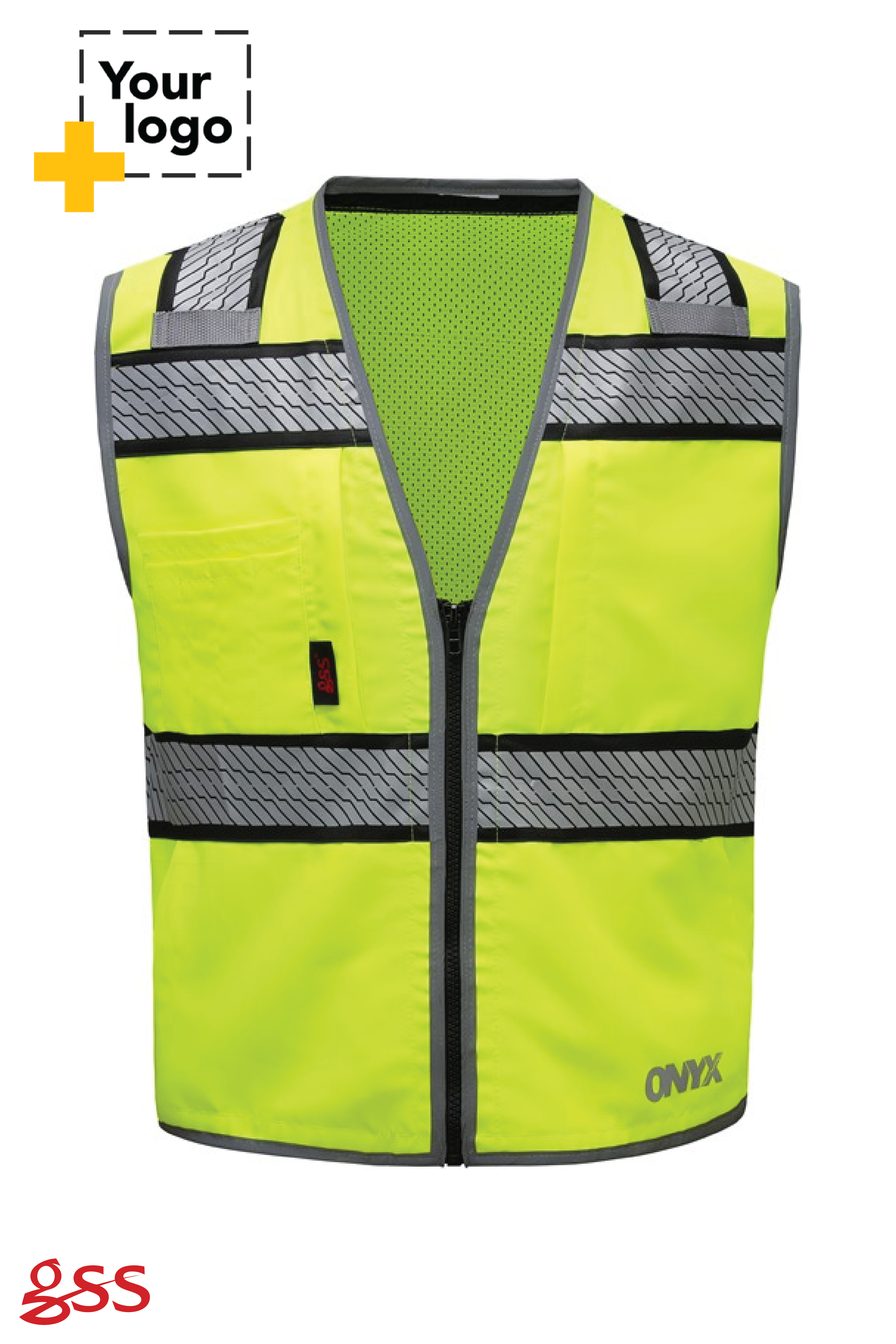 ONYX Standard Safety Vest w/Contrasting Trim