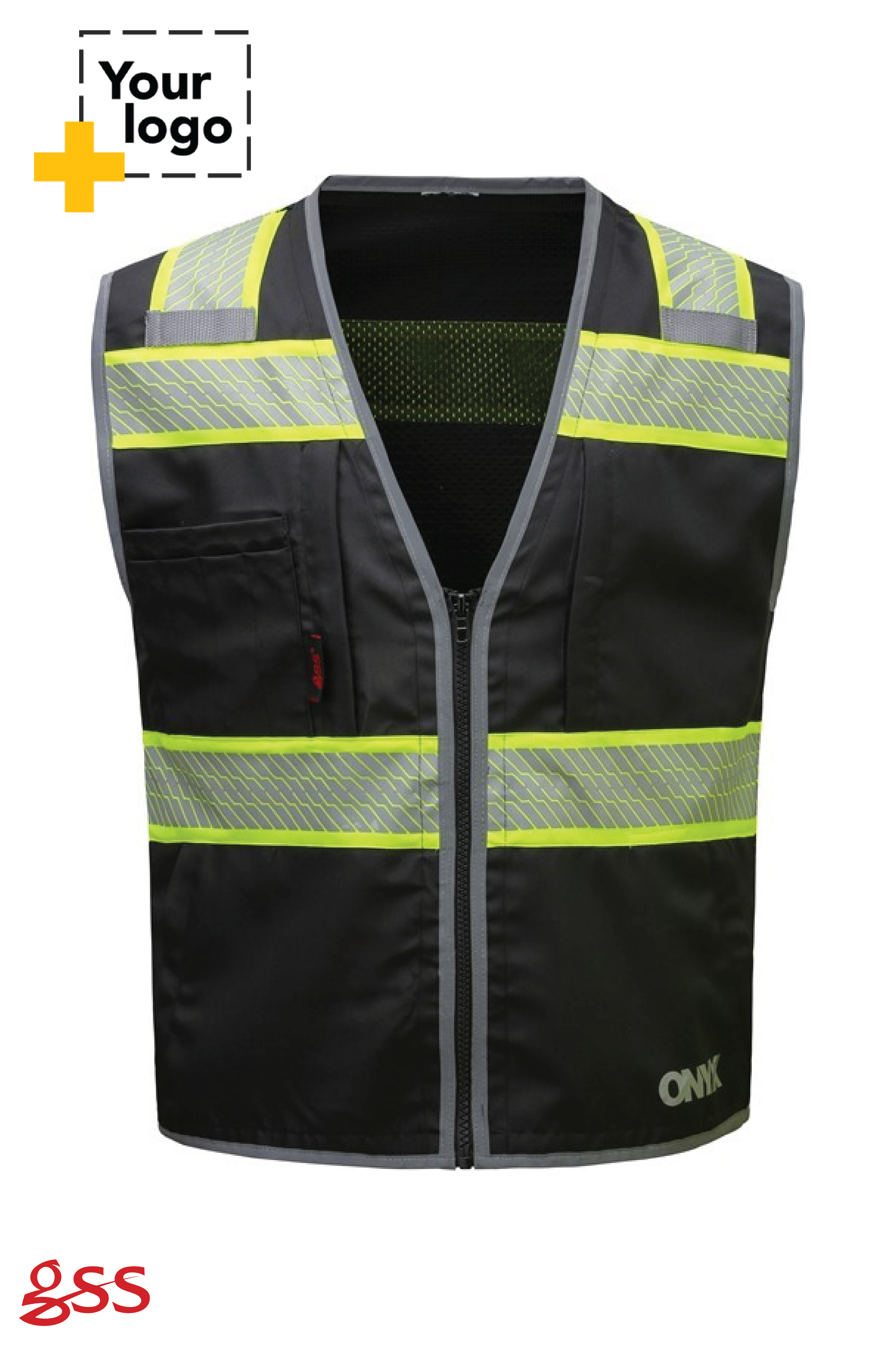 ONYX Standard Safety Vest w/Contrasting Trim