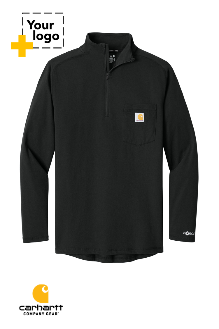 Carhartt Force® 1/4-Zip Long Sleeve T-Shirt