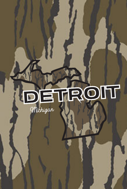 Custom Gildan® DryBlend® 50 Cotton/50 Poly Long Sleeve T-Shirt -  Bottomland Camo