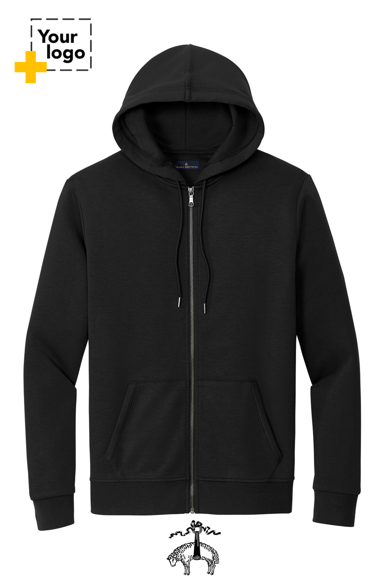 Brooks Brothers® Double-Knit Full-Zip Hoodie