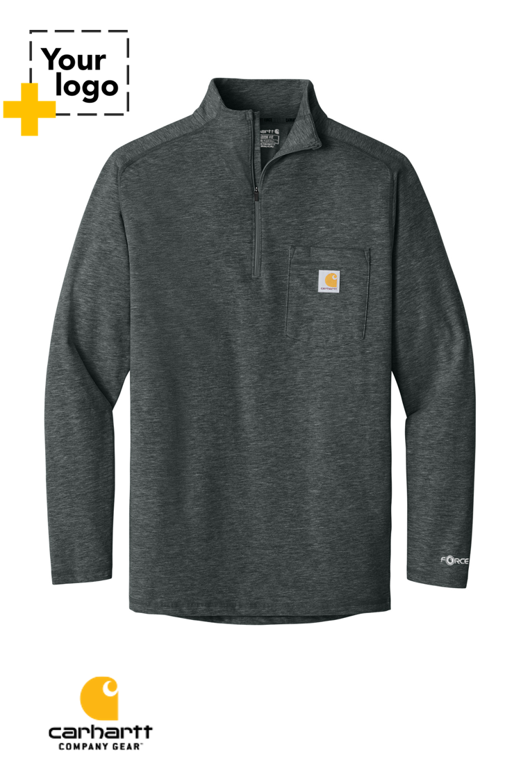 Carhartt Force® 1/4-Zip Long Sleeve T-Shirt