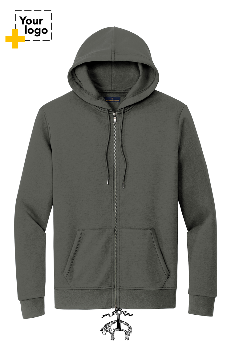Brooks Brothers® Double-Knit Full-Zip Hoodie