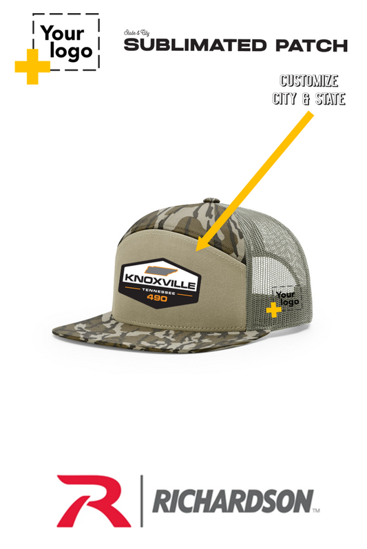 Custom Richardson 168P Trucker - Sublimated Patch
