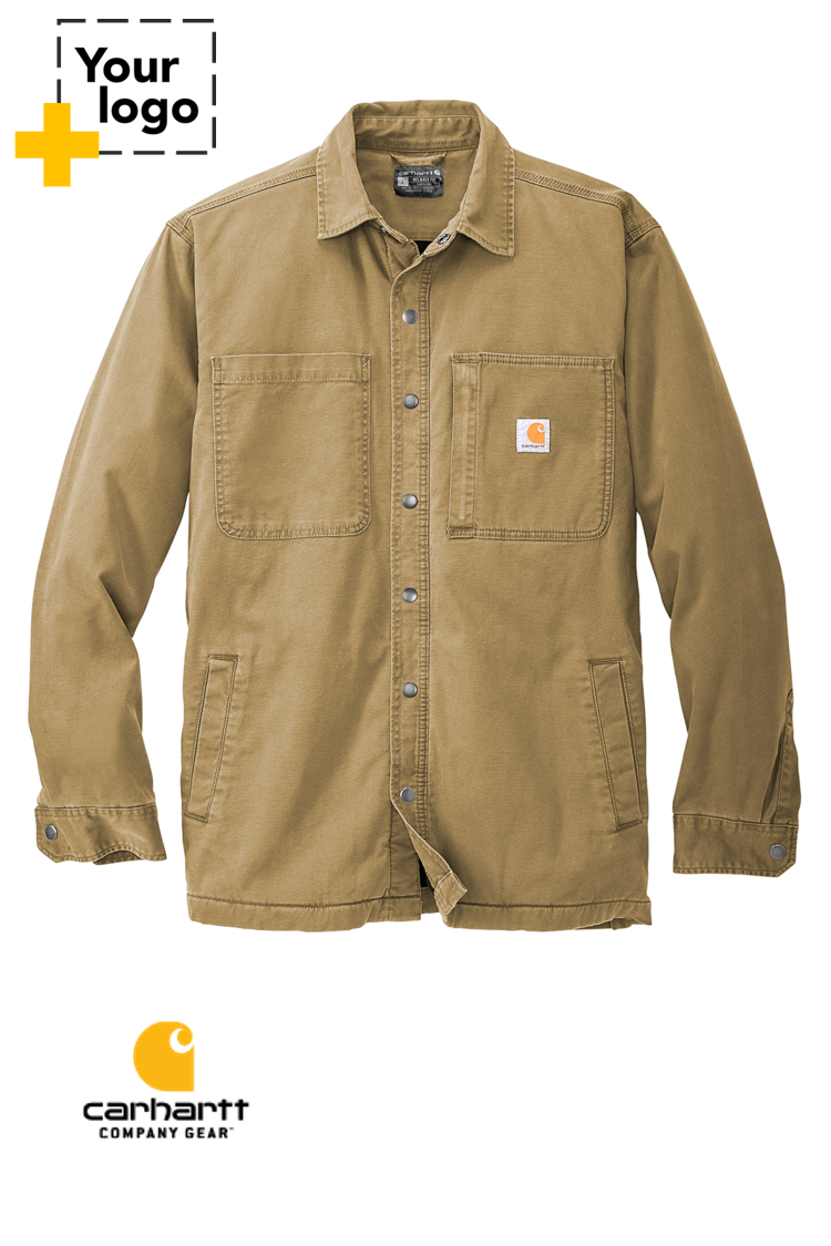 Carhartt® Rugged Flex® Fleece-Lined Shirt Jac