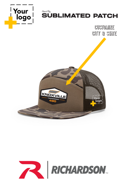 Custom Richardson 168P Trucker - Sublimated Patch