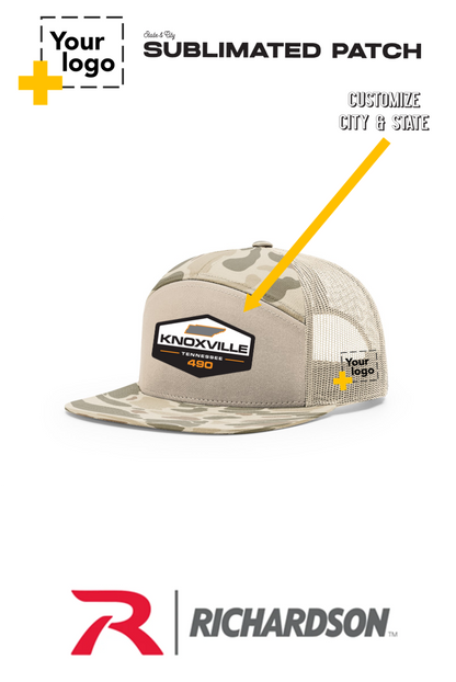 Custom Richardson 168P Trucker - Sublimated Patch