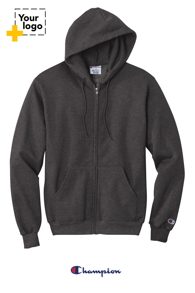 Champion® Powerblend® Full-Zip Hoodie
