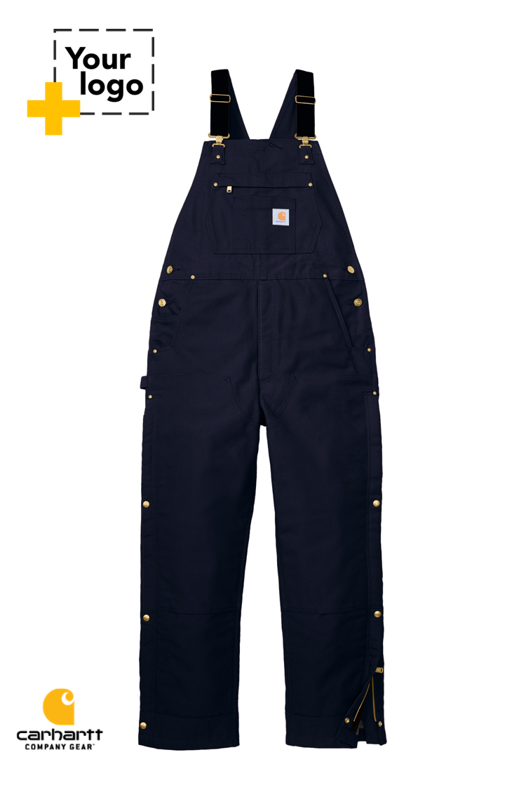 Carhartt® Firm Duck Insulated Bib Overalls