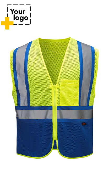 Enhanced Visibility Multi-color Vest