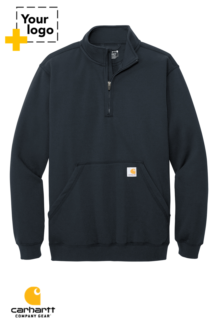 Carhartt® Midweight 1/4-Zip Mock Neck Sweatshirt