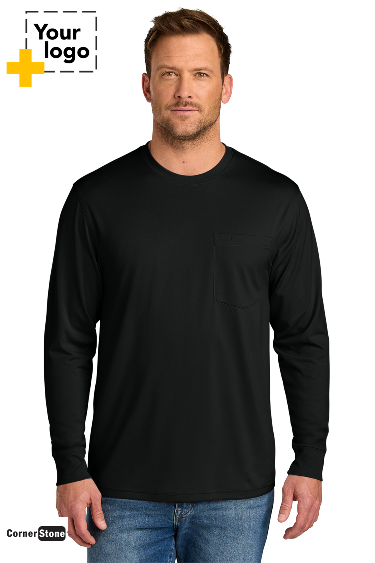 CornerStone® Workwear Pro Long Sleeve Pocket Tee