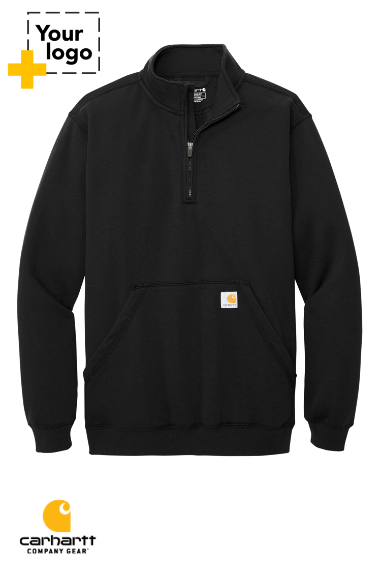 Carhartt® Midweight 1/4-Zip Mock Neck Sweatshirt