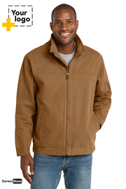 CornerStone® Washed Duck Cloth Flannel-Lined Work Jacket