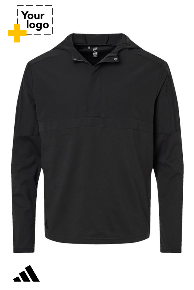 Adidas Men's Half-Zip Hooded Anorak