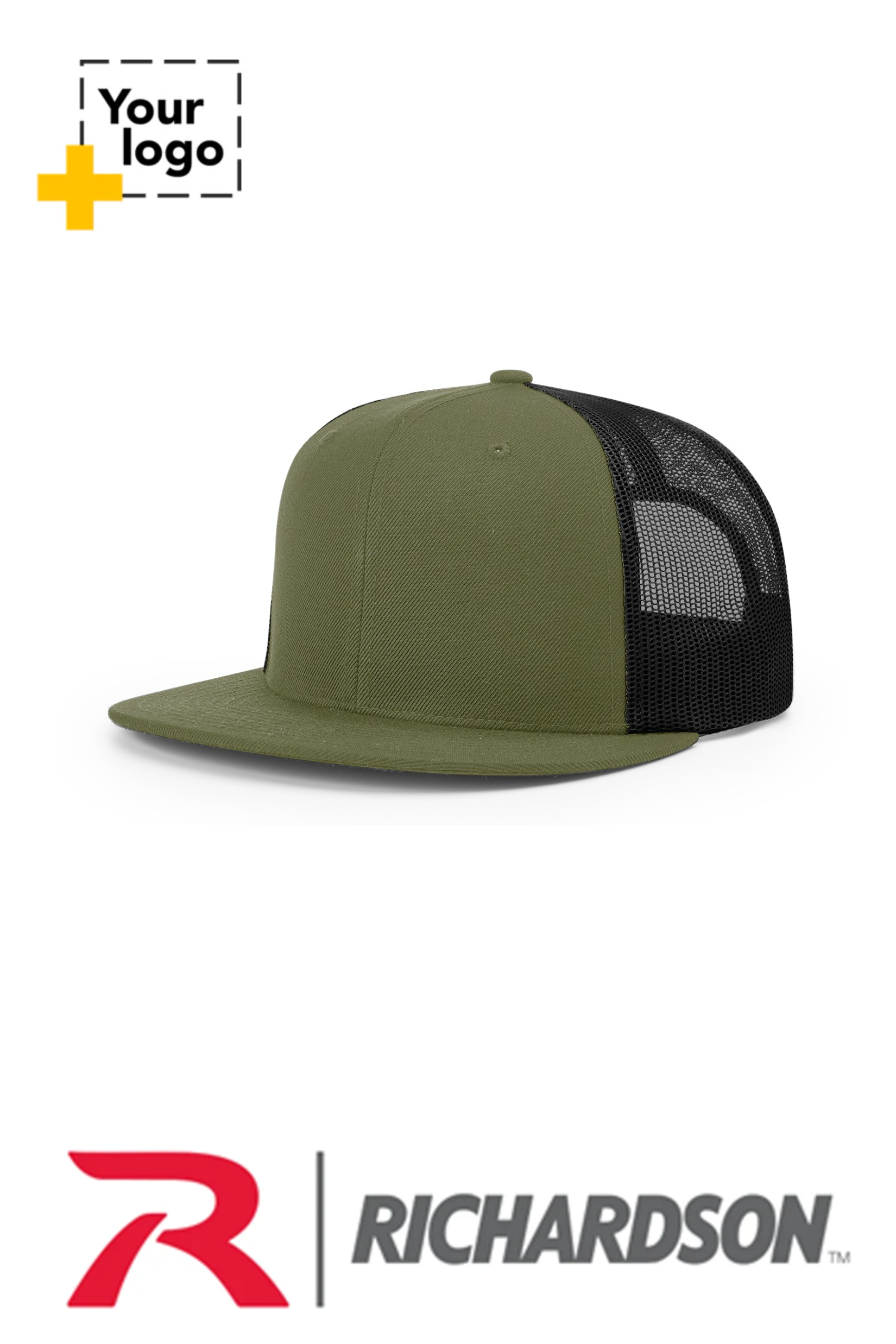 Richardson 511 ACRYLIC-WOOL BLEND FLATBILL TRUCKER