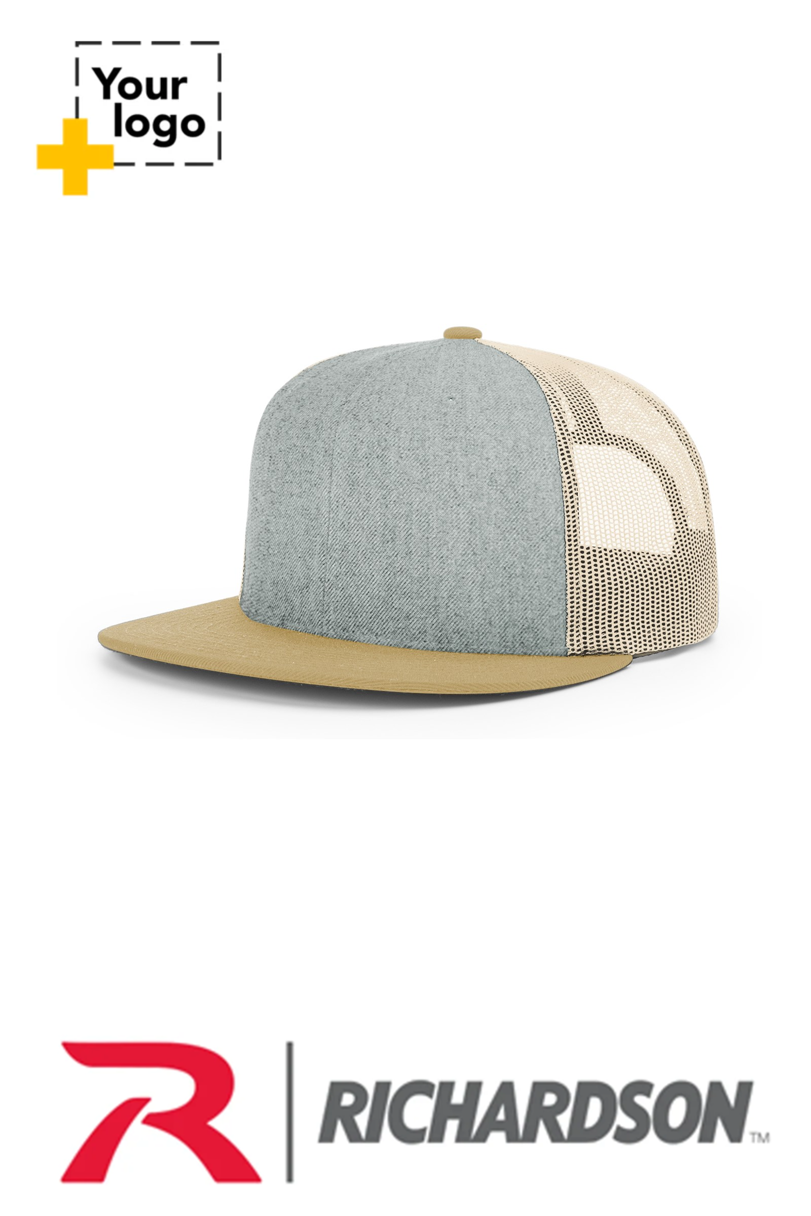Richardson 511 ACRYLIC-WOOL BLEND FLATBILL TRUCKER