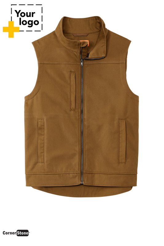 CornerStone® Duck Bonded Soft Shell Vest