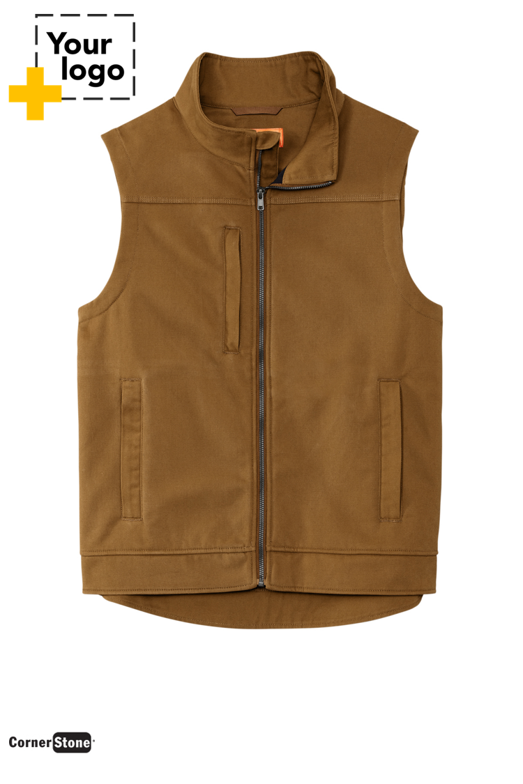 CornerStone® Duck Bonded Soft Shell Vest