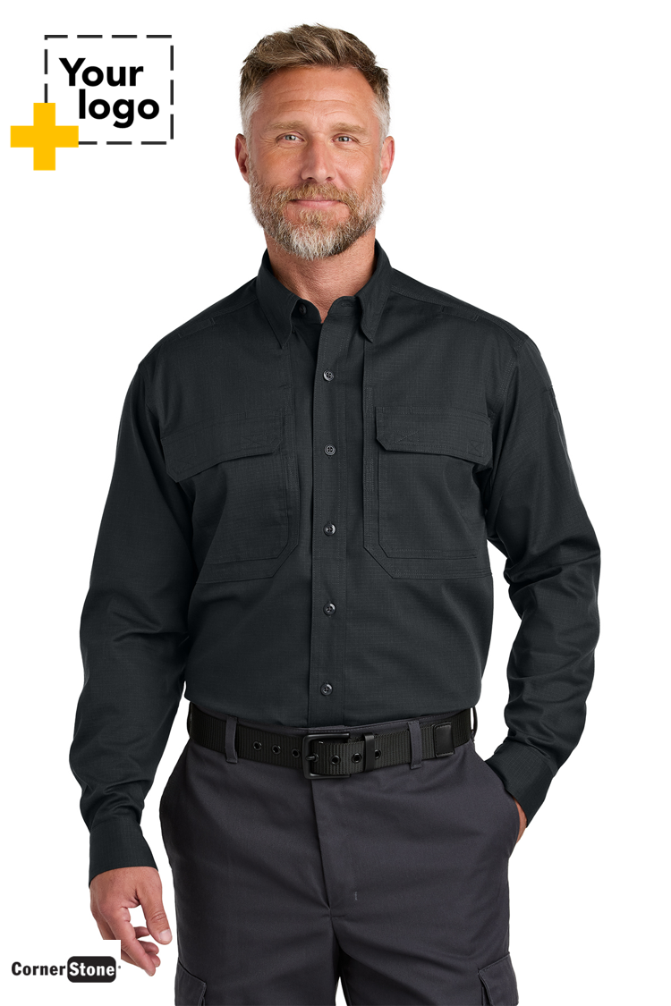 CornerStone® Long Sleeve Select Tactical Shirt