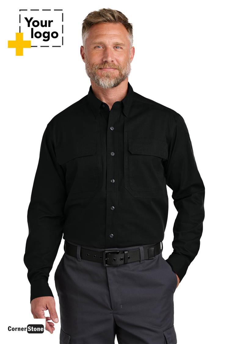 CornerStone® Long Sleeve Select Tactical Shirt