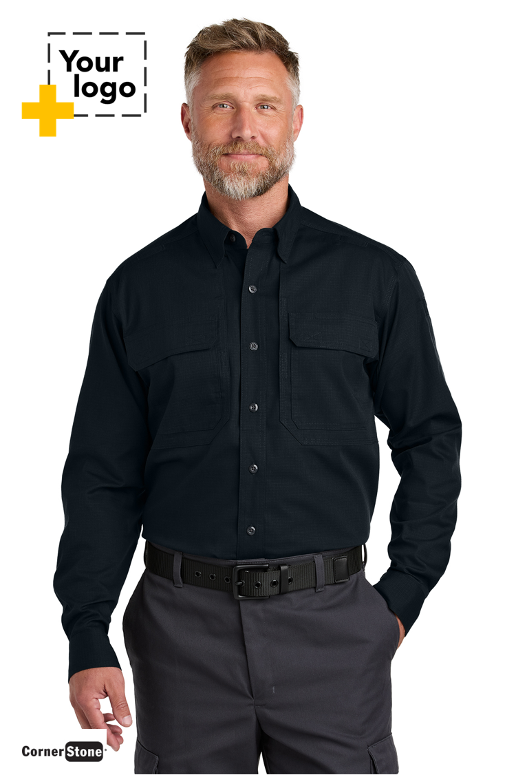 CornerStone® Long Sleeve Select Tactical Shirt