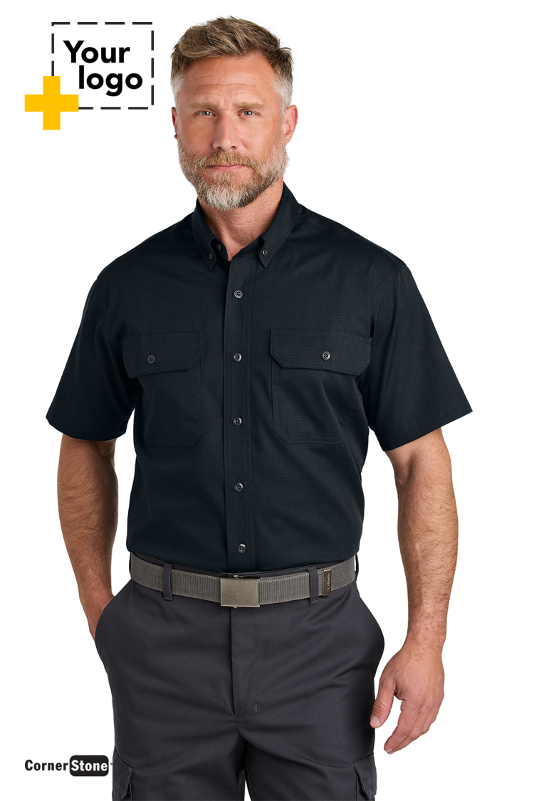 CornerStone® Short Sleeve Select Ripstop Shirt